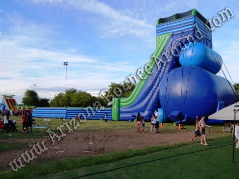 Giant water slides for festivals and events